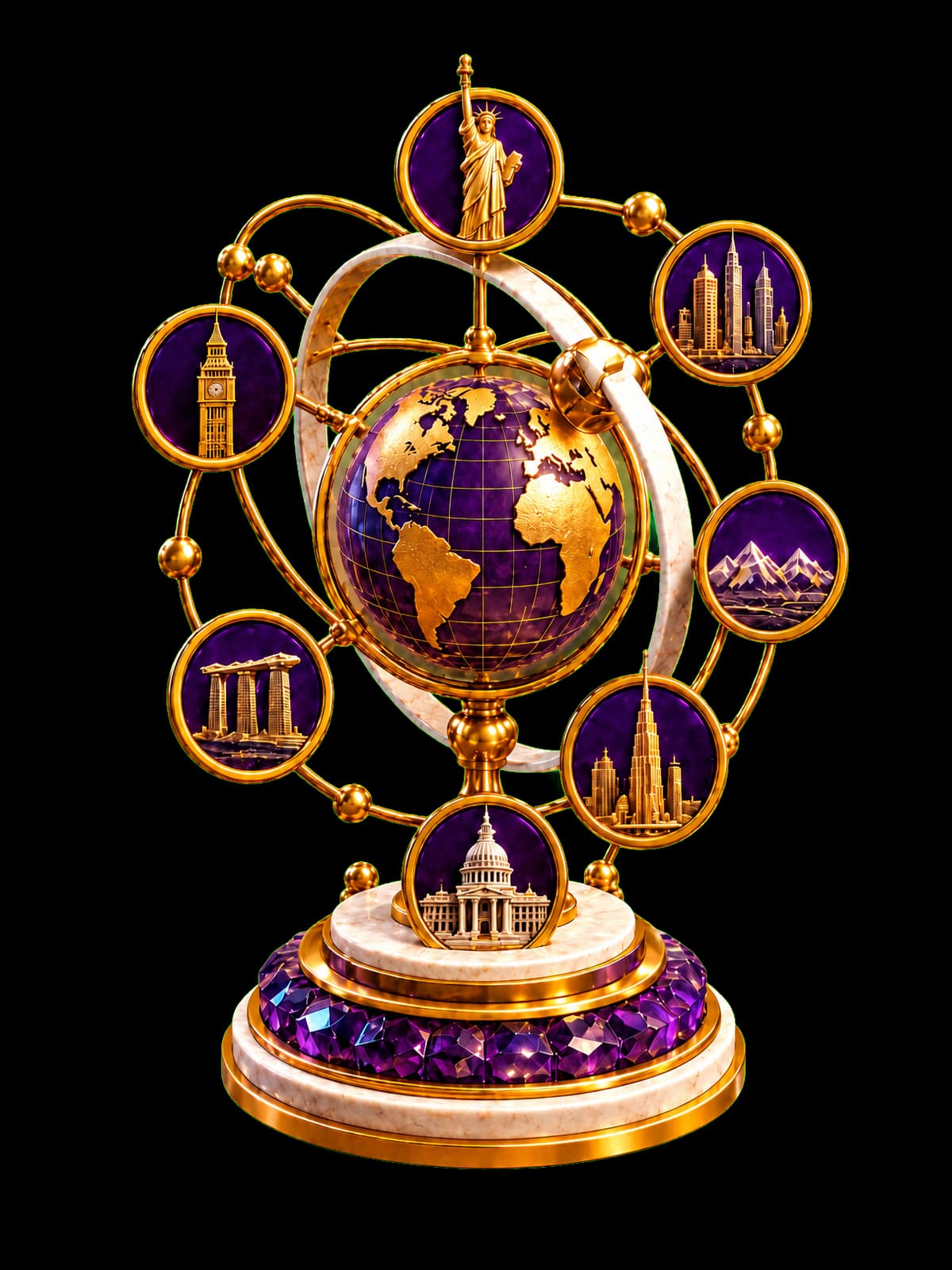 International business structuring and global ownership network